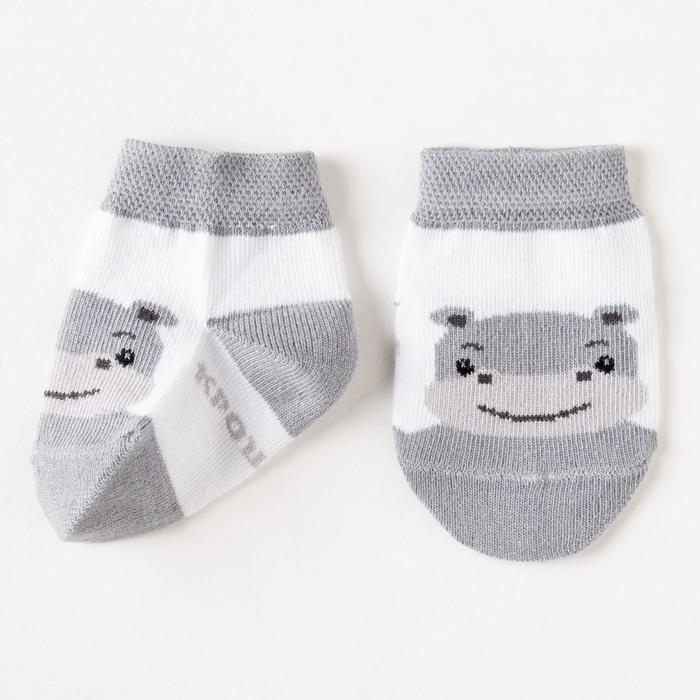 Набор носков Крошка Я «Бегемот», 2 пары, 8-10 Набор носков Крошка Я «Бегемот», 2 пары, 8-10