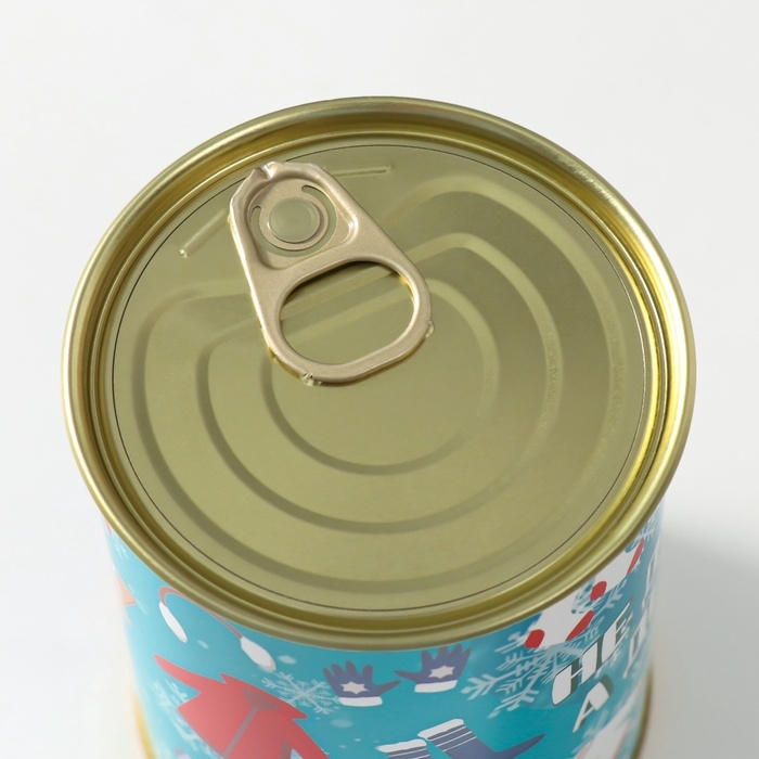 Подарочные носки в банке &laquo;Не думай, а делай &raquo;, (внутри носки махровые женские)