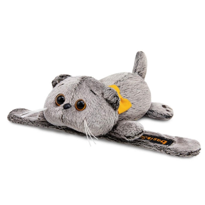 Мягкая игрушка "Басик с бантиком на браслете",  11 см Kta-003