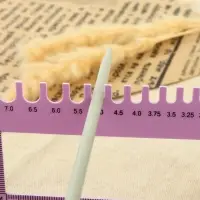 Линейка для определения размера спиц для вязания &laquo;Слоник&raquo;, 15 &times; 7,5 см
