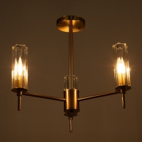 Люстра "Лондон" 3х40Вт Е27 бронза 51х51х41см