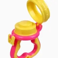 Ниблер (соска для прикорма), с силиконовой сеточкой "Принцесса", цвет розовый