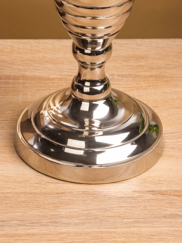 Подсвечник "Виктори" 13х13х29 см, алюминий