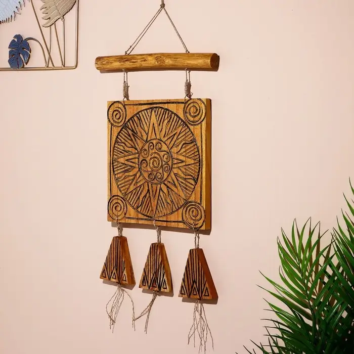 Подвесной декор "Солнце" джампинис 30х3х60 см