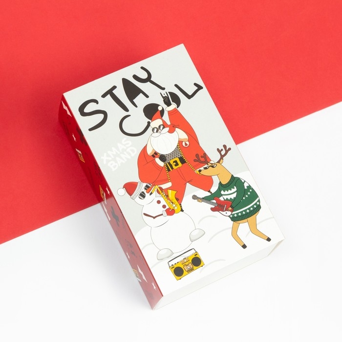 Набор новогодних мужских носков KAFTAN Набор новогодних мужских носков KAFTAN "Stay cool" р. 41-44