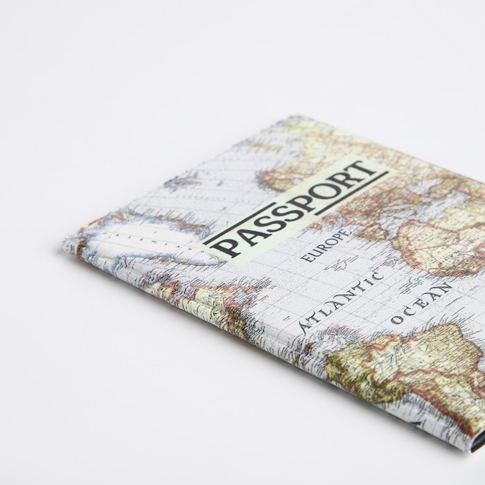 Обложка для паспорта, цвет белый