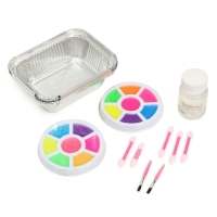 Набор для опытов Make Up &laquo;Создай свой бальзам для губ&raquo;, 22 формочки, в пакете