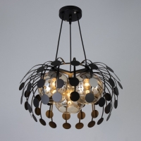 Светильник BayerLux "Дикси" 3хЕ27 40Вт черный 45х45х22-122см