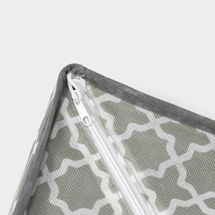 Органайзер для хранения белья &laquo;Гранж&raquo;, 24 ячейки, 33&times;32&times;10 см, цвет серый