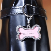 Адресник под записку "Косточка" большой, 4,3 х 2,8 см Адресник под записку "Косточка" большой, 4,3 х 2,8 см