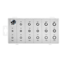 Набор шайб, 18 видов: гровер, зубчатые, стопорные, многолапчатые, 720 шт Набор шайб, 18 видов: гровер, зубчатые, стопорные, многолапчатые, 720 шт