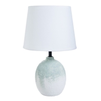 Настольная лампа "Зефир" Е14 40Вт белый голубой 30х30х33см RISALUX Настольная лампа "Зефир" Е14 40Вт белый голубой 30х30х33см RISALUX