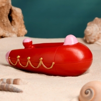 Корабль сувенирный "Надувная лодка" 12*7см