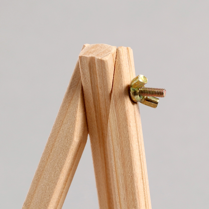 Мольберт демонстрационный, настольный, тренога &mdash; 3,5 &times; 14 &times; 19 см