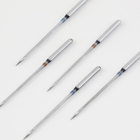 Иглы для плоскошовных и оверлок машин, для джерси, №80/90, 5 шт