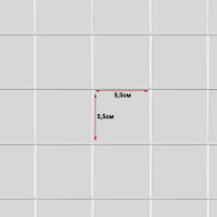 Сетка на колёсах, 80&times;150 см, размер ячейки 5,5&times;5,5 см, цвет белый