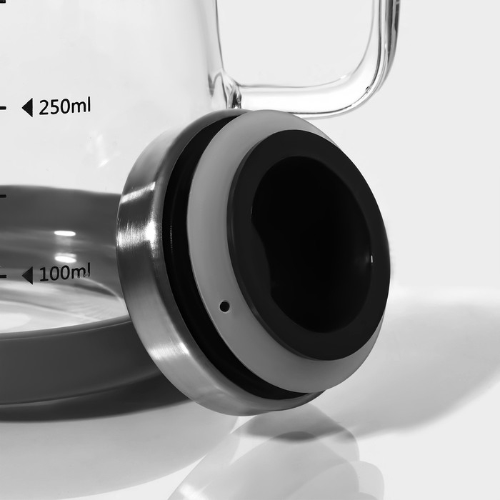 Бутылка стеклянная для соуса и масла «Мадлен», 550 мл, 9,6×16×19,3 см Бутылка стеклянная для соуса и масла «Мадлен», 550 мл, 9,6×16×19,3 см