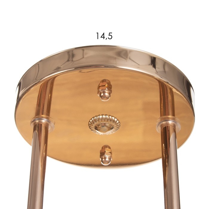 Люстра "Кейти" 2х60Вт Е27 Золото 48х15х28см