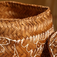 Корзинка плетеная "Морокко" 17х17х25 см