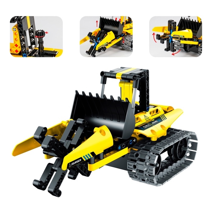 Конструктор радиоуправляемый &laquo;Строительный экскаватор&raquo;, 3 варианта сборки, 430 деталей