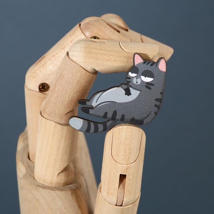 Значок деревянный «Талисман на пофигизм», 4 х 3,7 см Значок деревянный «Талисман на пофигизм», 4 х 3,7 см