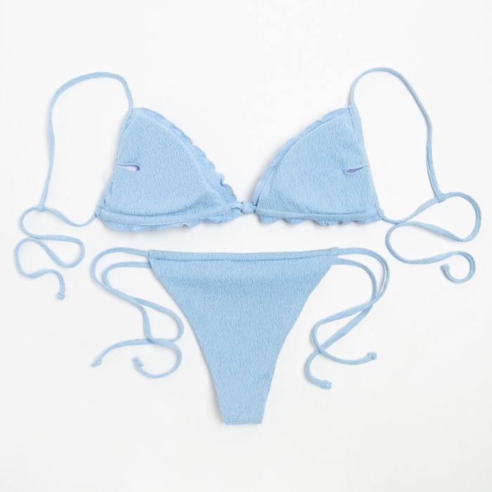 Купальник женский раздельный MINAKU цвет синий, размер 42