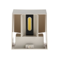 Светильник фасадный &laquo;Куб&raquo;, FSD-062, 6 Вт, 4000К, регулир. луч, IP65, 220 В, пластик, белый   1008423