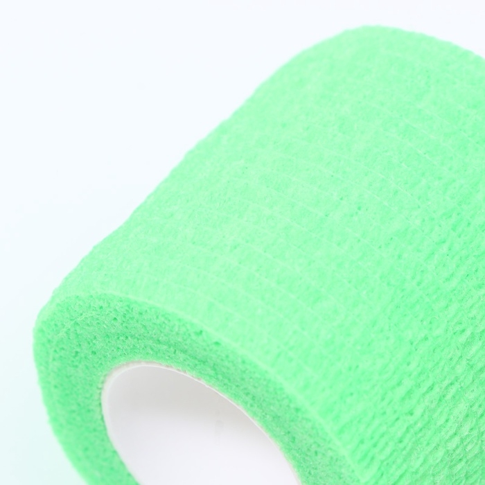 Бинт самофиксирующийся разрывной &laquo;Groomroom&raquo;&lrm;, 5 см х 4,5 м, зеленый