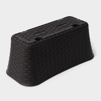 Ящик балконный &laquo;Ротанг&raquo;, 38,5 см, цвет коричневый