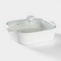 Мармит из жаропрочной керамики квадратный Magistro «Бланш», 2,2 л, 27,5×23,2×12 см Мармит из жаропрочной керамики квадратный Magistro «Бланш», 2,2 л, 27,5×23,2×12 см