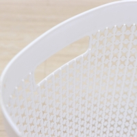 Корзина для бумаг &laquo;Пирула&raquo;, 10 л, цвет белый