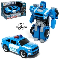 Конструктор винтовой &laquo;Полицейская&raquo;, 2 в 1 робот-машина