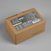 Гирлянда &laquo;Бахрома&raquo; 12 &times; 0.7 м, IP44, УМС, тёмная нить, 240 LED, свечение тёплое белое, 220 В