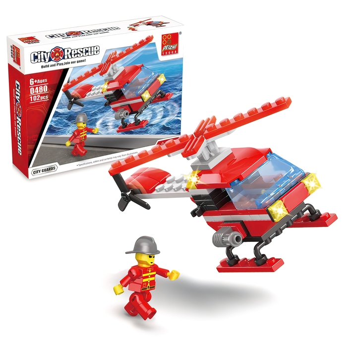Конструктор &laquo;Воздушный патруль&raquo;, 102 детали