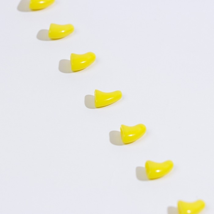 Когти накладные "Антицарапки", размер М, жёлтые