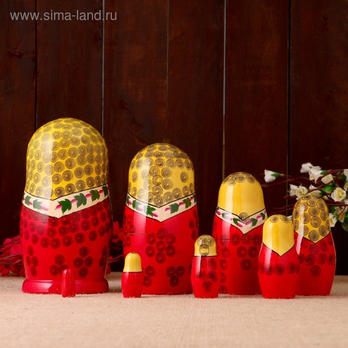 Матрёшка &laquo;Семёновская&raquo;, 8 кукольная, высшая категория