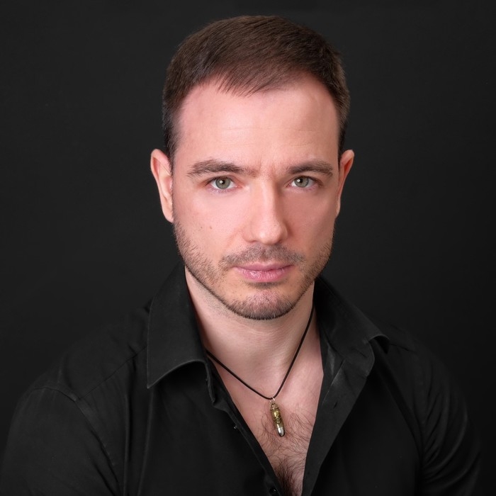 Кулон мужской &laquo;Пуля&raquo; с черепом, цвет чернёное золото на чёрном шнурке, 45см