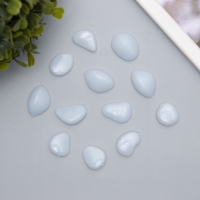 Декор для творчества пластик светится в темноте "Белые камешки" набор 12 шт Декор для творчества пластик светится в темноте "Белые камешки" набор 12 шт