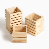 Набор ящиков Стиль 3 в 1 (16х10;12х10;8х10) ширина 9,5 см Набор ящиков Стиль 3 в 1 (16х10;12х10;8х10) ширина 9,5 см