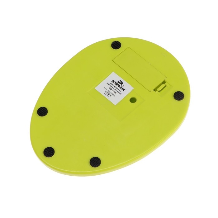 Весы кухонные Весы кухонные "Добрыня" DO-3008, электронные, до 7 кг, салатовые