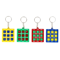 Головоломка «Крестики нолики» на брелоке, цвета МИКС Головоломка «Крестики нолики» на брелоке, цвета МИКС