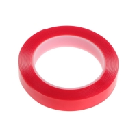 Клейкая лента TORSO, прозрачная, двусторонняя, акриловая, 18 мм &times; 5 м