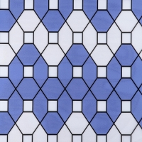 Плёнка самоклеящаяся &laquo;Плитка&raquo;, 45&times;200 см, цвет сиреневый