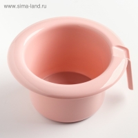 Горшок туалетный детский &laquo;Кроха&raquo;, цвет розовый, 1,75 л.