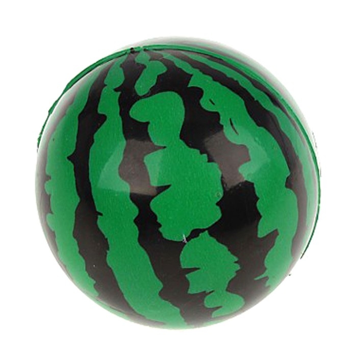 Мягкий мяч &laquo;Арбуз&raquo;, 7,5 см