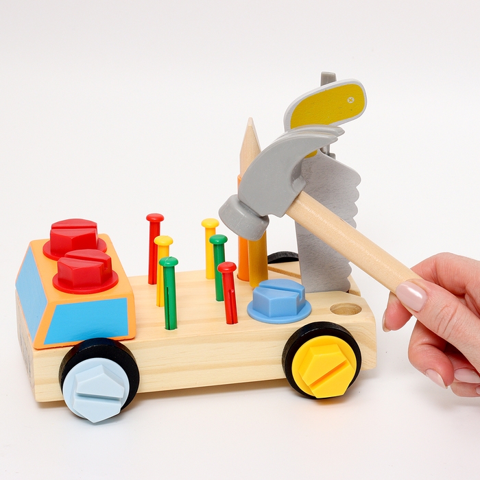 Конструктор &laquo;Машинка&raquo; 13,5 &times; 18 &times; 14 см