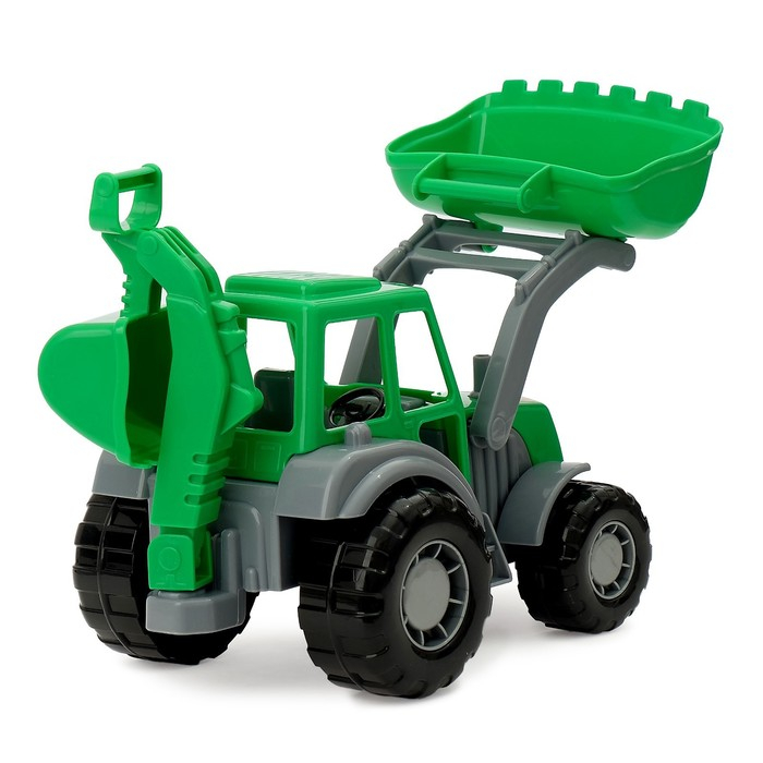 Трактор-экскаватор «Мастер», цвета МИКС Трактор-экскаватор «Мастер», цвета МИКС