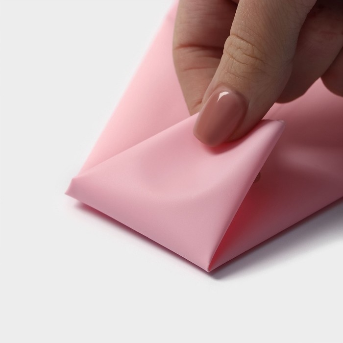 Кондитерский мешок Доляна &laquo;Алирио&raquo;, 31&times;17,5 см, цвет розовый