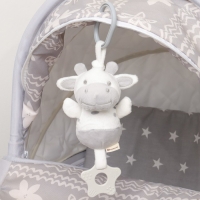 Подвеска с вибрацией &laquo;Коровка&raquo;, прорезыватель, на кроватку, коляску, Крошка Я