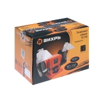 Станок точильный "Вихрь" ТС-150, 150 Вт, 2950 об/мин, 125х16х12.7 мм, 220 В